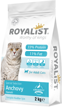 03192 ROYALIST HAMSİLİ KEDİ MAMASI 2 KG