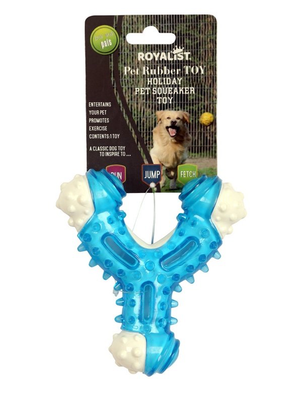 02743  WB17028 SERT KÖPEK OYUNCAĞI 11 CM MAVİ