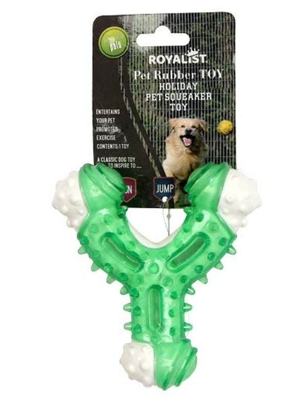 02743  WB17028 SERT KÖPEK OYUNCAĞI 11 CM YEŞİL