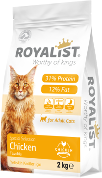 03191 ROYALIST TAVUKLU KEDİ MAMASI 2 KG