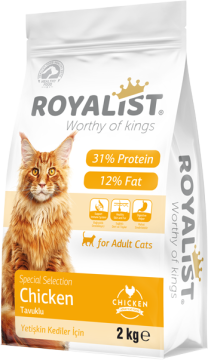 03191 ROYALIST TAVUKLU KEDİ MAMASI 2 KG