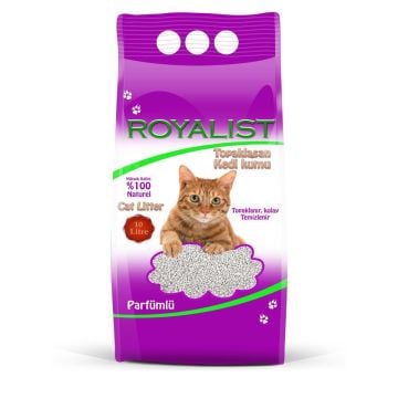 01491 ROYALİST PARFÜMLÜ BENTONİT KEDİ KUMU 10LT