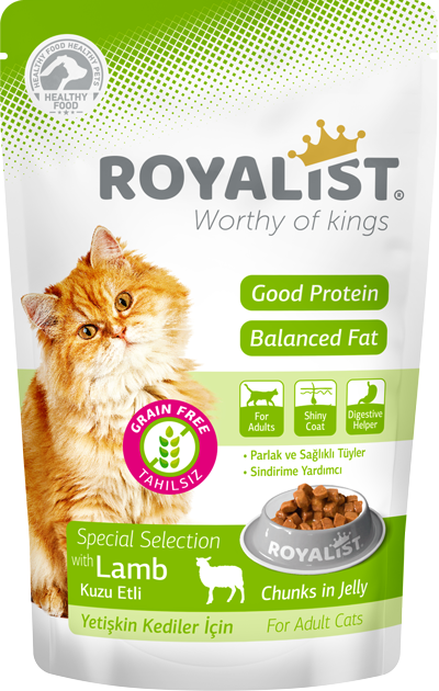 03371 ROYALIST KUZULU KEDİ POUCH KONSERVE 85 GR