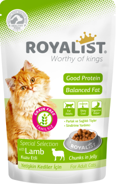 03371 ROYALIST KUZULU KEDİ POUCH KONSERVE 85 GR