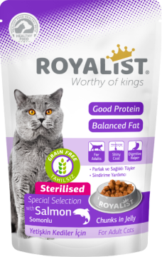 03372 ROYALIST SOMONLU KISIR KEDİ POUCH KONSERVE 85 GR