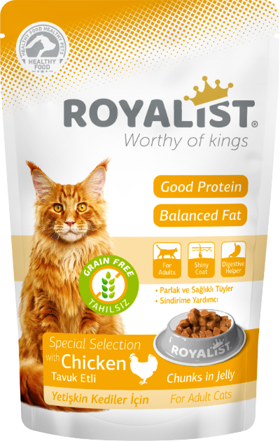 03374 ROYALiST TAVUKLU POUCH KONSERVE 85 GR