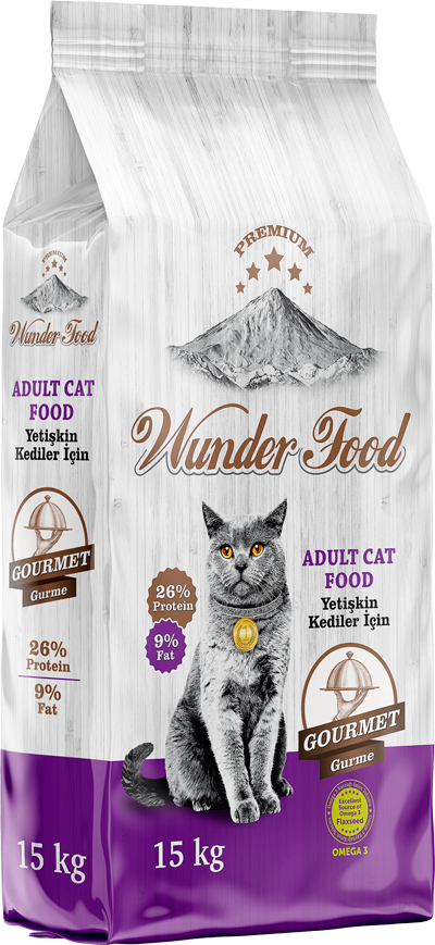 03446 WUNDER FOOD GOURMET KEDİ MAMASI 15 KG