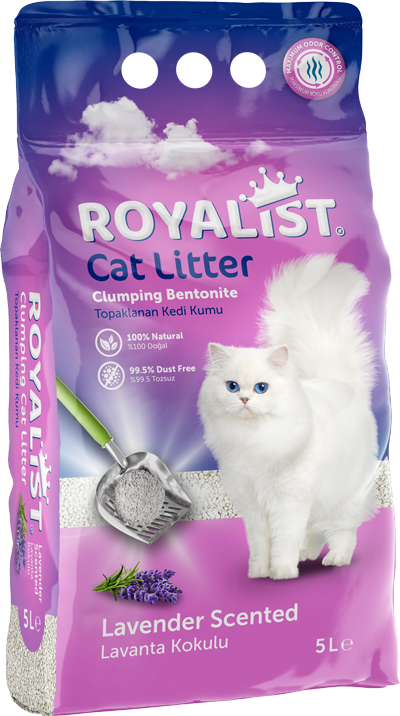 02689 ROYALIST LAVANTALI KEDİ KUMU 5 LT