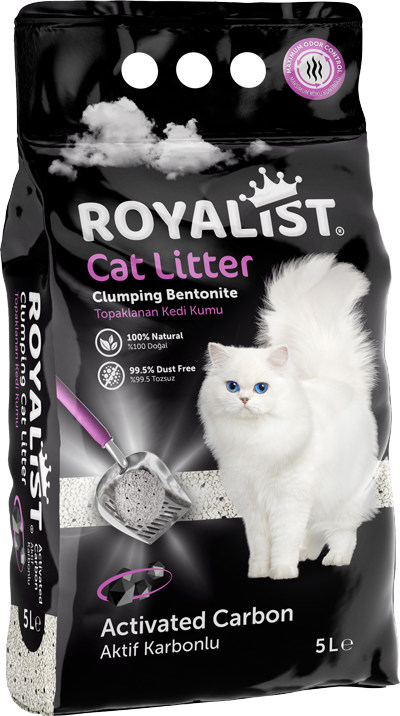 03463 ROYALIST AKTİF KARBONLU KEDİ KUMU 5 LT