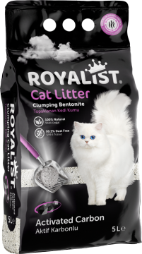 03463 ROYALIST AKTİF KARBONLU KEDİ KUMU 5 LT