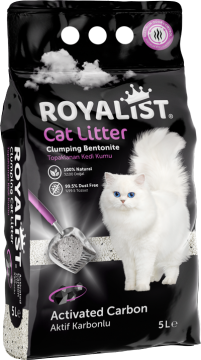 03463 ROYALIST AKTİF KARBONLU KEDİ KUMU 5 LT