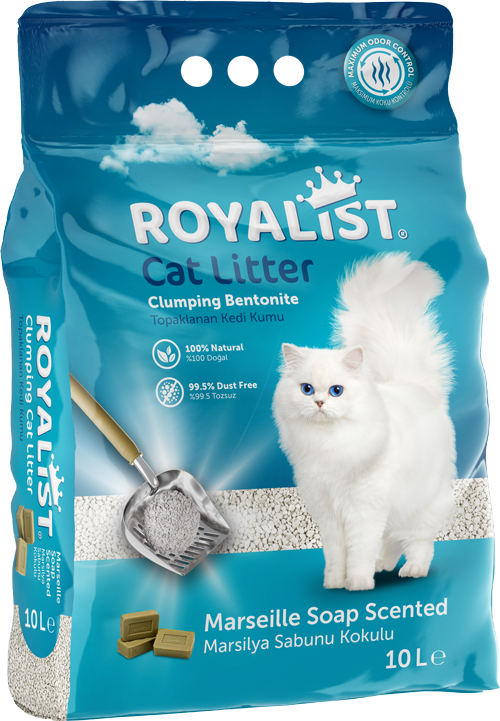 02687 ROYALIST MARSEİLLE SOAP KEDİ KUMU 10 LT KEDİ KUMLARI ROYALIST