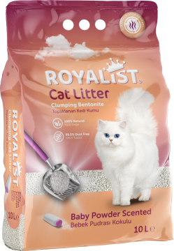03465 ROYALIST BEBEK PUDRALI KEDİ KUMU 10 LT