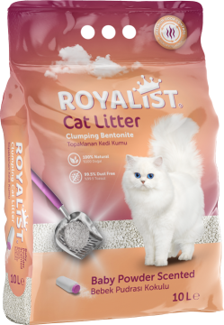 03465 ROYALIST BEBEK PUDRALI KEDİ KUMU 10 LT