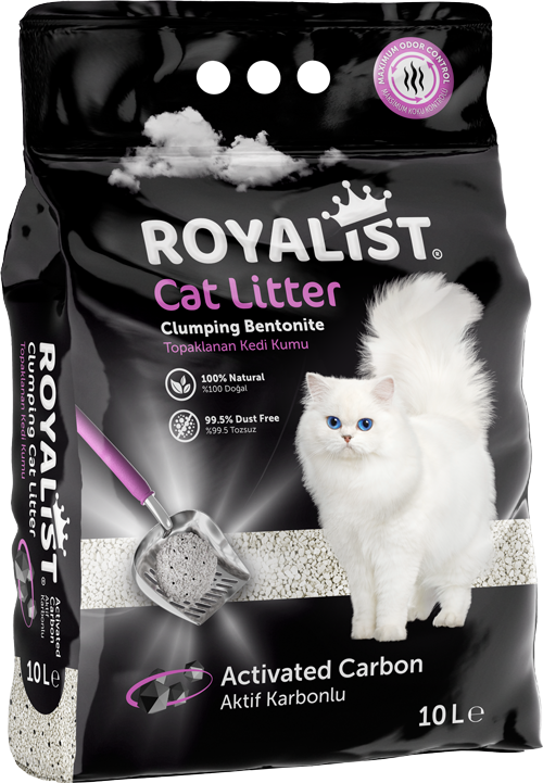 03464 ROYALIST AKTİF KARBONLU KEDİ KUMU 10 LT