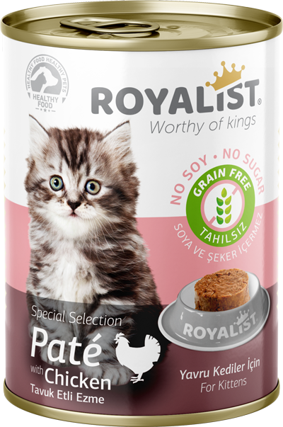 00745 ROYALİST YAVRU KEDİ PATE KONSERVE 400 GR