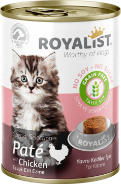 00745 ROYALİST YAVRU KEDİ PATE KONSERVE 400 GR