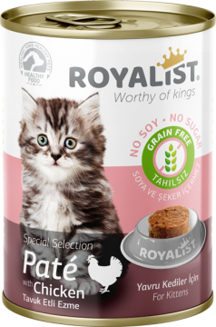 00745 ROYALİST YAVRU KEDİ PATE KONSERVE 400 GR