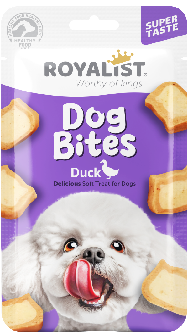 03773 ROYALIST DOG SOFT BİTES DUCK 35 GR