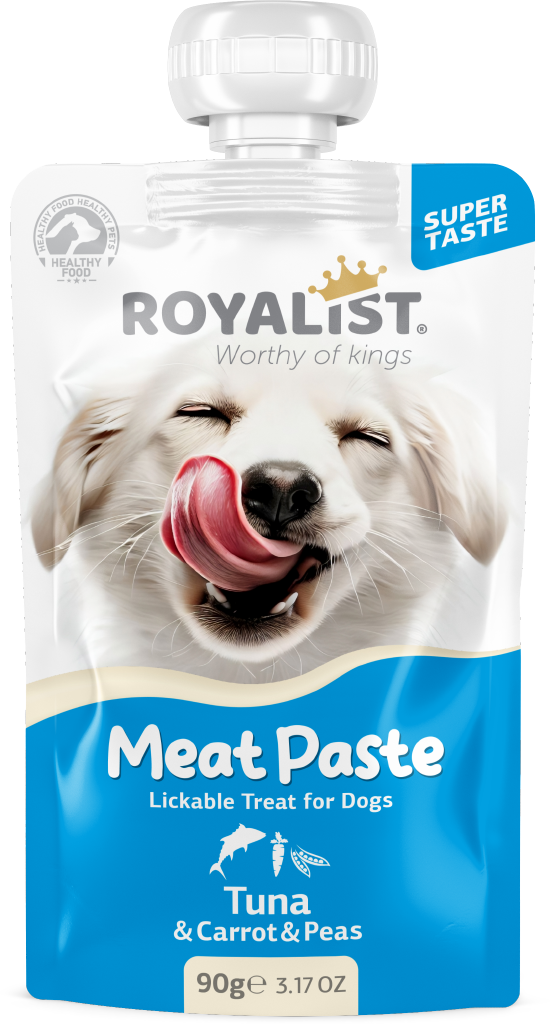 03771 ROYALIST  MEAT PASTE DOG TUNA & CARROT & PEAS 90 GR
