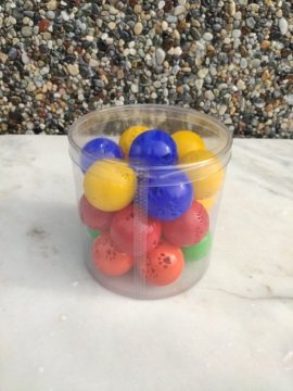 03469 RENKLİ KEDİ OYUN TOPU 21 Lİ