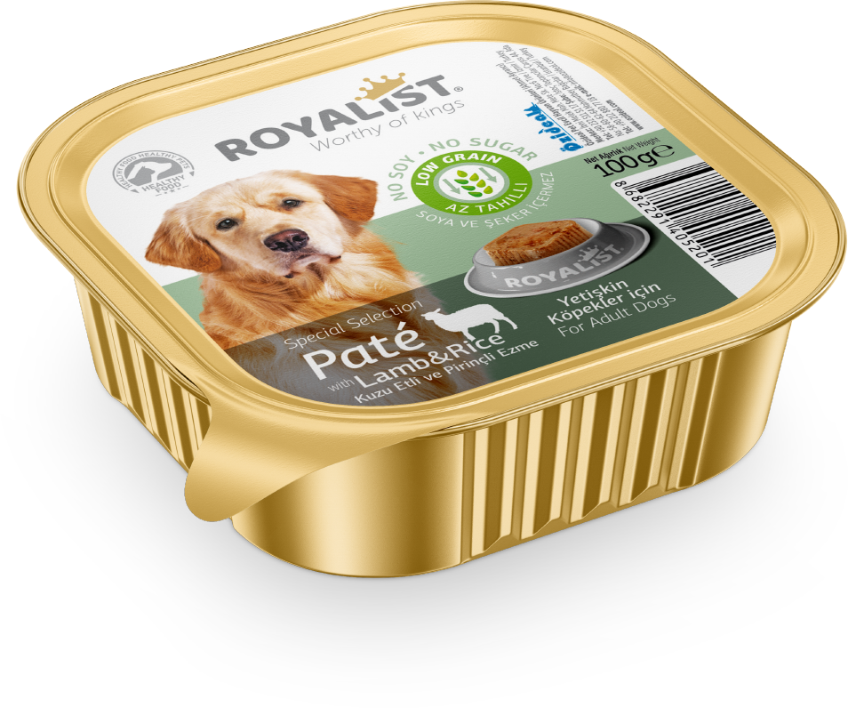 03611 ROYALİST KÖPEK KUZU ETLİ EZME 100 GR