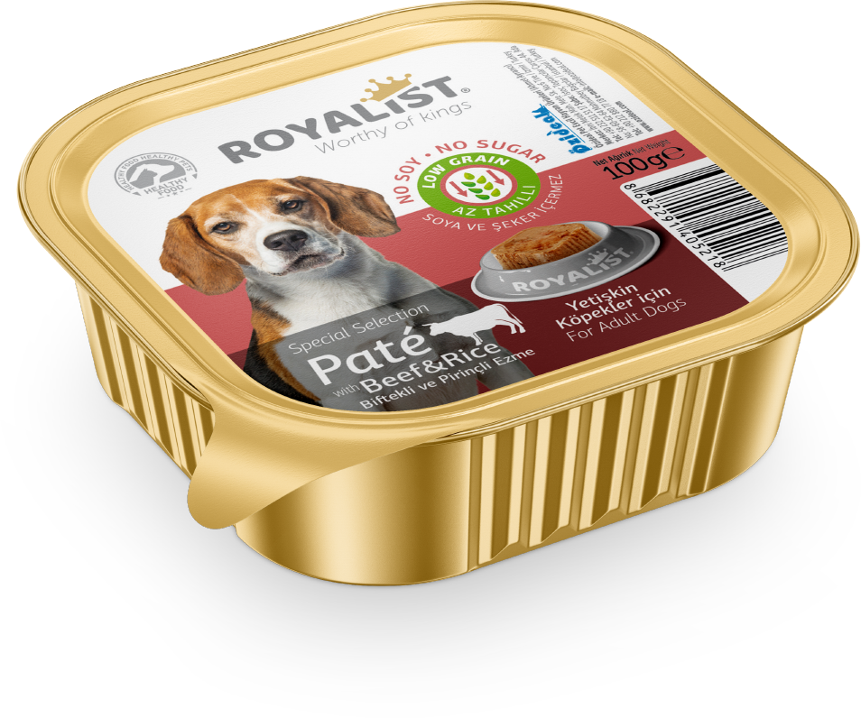 03612 ROYALİST KÖPEK BİFTEKLİ EZME 100 GR