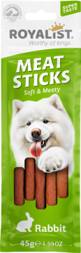 03909 ROYALIST DOG MEAT STİCKS RABBİT 45 GR