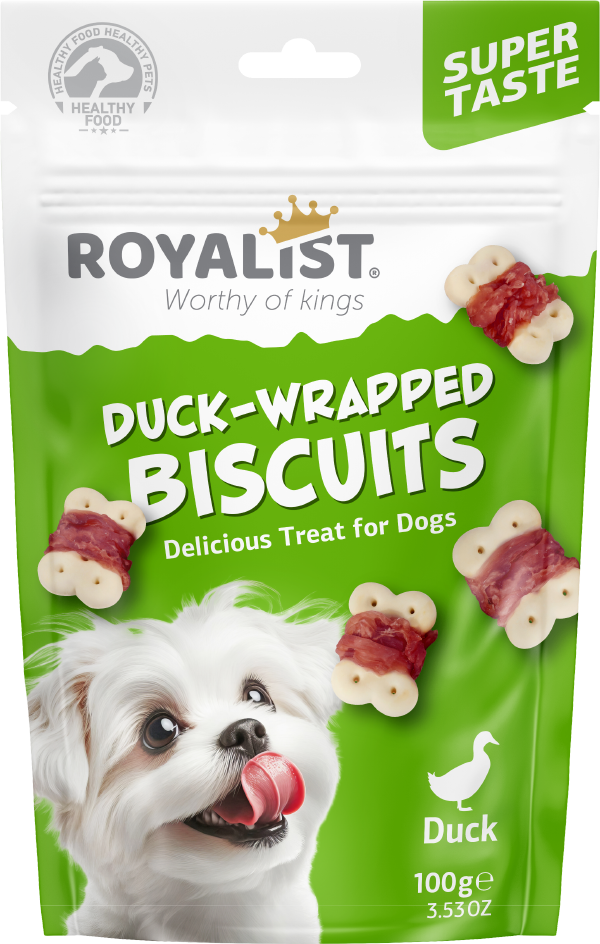 03908 ROYALIST DOG BİSKÜVİ DUCK 100 GR