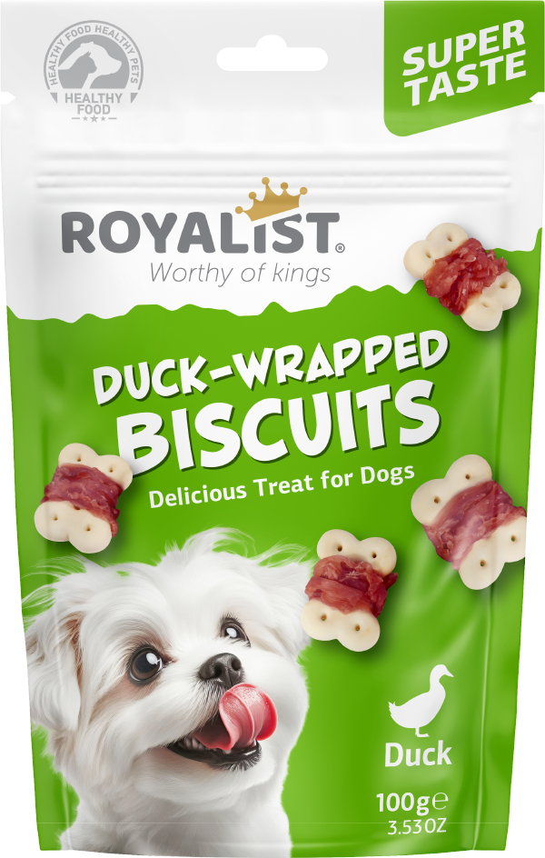 03908 ROYALIST DOG BİSKÜVİ DUCK 100 GR