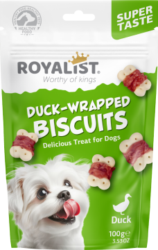 03908 ROYALIST DOG BİSKÜVİ DUCK 100 GR