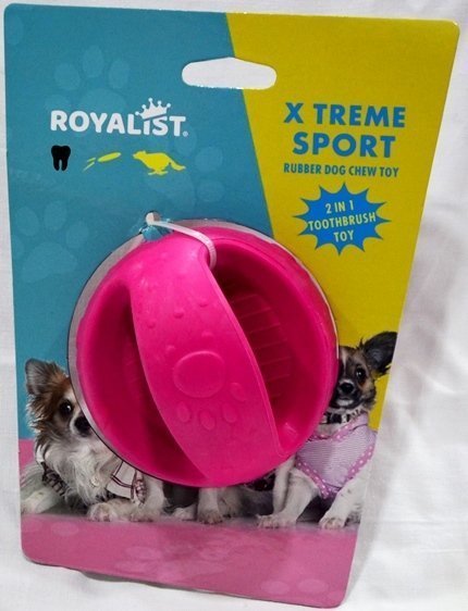 02753  WB5007 SERT KAUÇUK KÖPEK OYUNCAĞI 10 CM KIRMIZI
