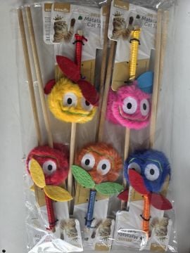 04024 MATATABİ CATS 120 Lİ KEDİ OLTA STAND HEDİYELİ