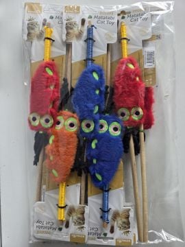 04024 MATATABİ CATS 120 Lİ KEDİ OLTA STAND HEDİYELİ