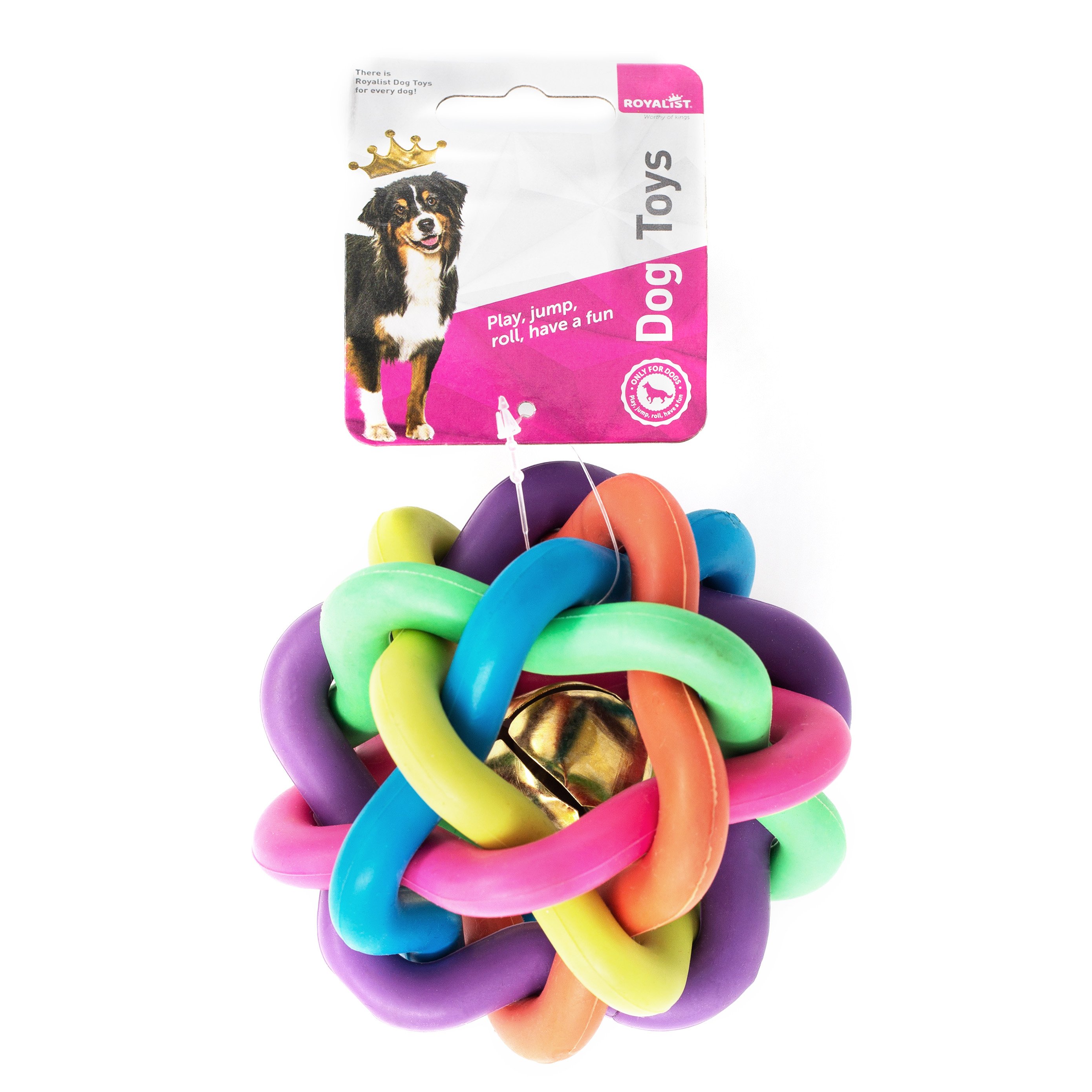 03508 ROYALIST TPRX055 LARGE ZİLLİ TOP OYUNCAK 10,5 CM