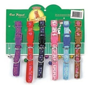 02228  ROYALIST HY-C005-1  KEDİ-KÖPEK TASMA 15 MM 6 LI PKT.