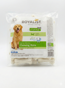 02784 ROYALIST BEYAZ PRES KEMİK 2.5'' 500 GR  50 PCS