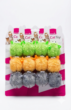 03785 ROYALİST PÖRTLEK GÖZLÜ TÜYLÜ KEDİ OYUNCAK