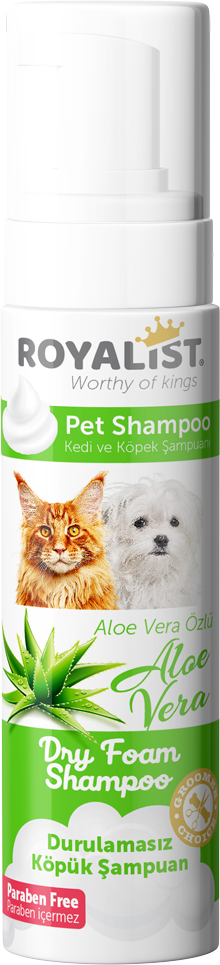 03137 ROYALIST KÖPÜK ŞAMPUAN ALOEVERA 200 ML  KOLİDE 12 ADET