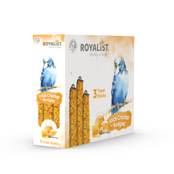 ST00036 ROYALİST BALLI KUŞ KRAKER 3LÜ