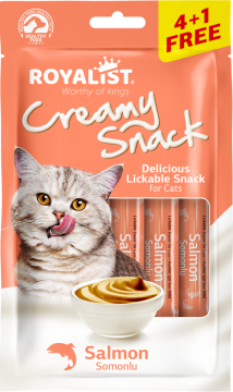 03565 ROYALIST CREAMY SNACK - SALMON  75 GR