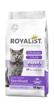 03200 ROYALIST KISIRLAŞTIRILMIŞ KEDİ MAMASI 15 KG
