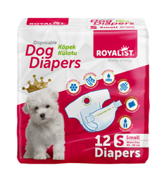 03211 ROYALIST KÖPEK  KÜLOTU SMALL 12 Lİ