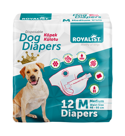 03212 ROYALIST KÖPEK  KÜLOTU MEDİUM 12 Lİ