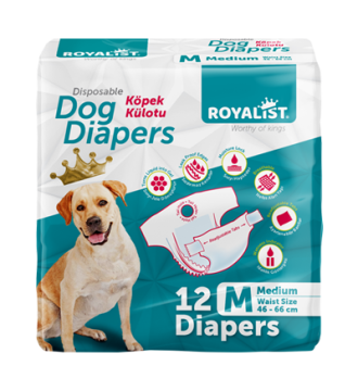 03212 ROYALIST KÖPEK  KÜLOTU MEDİUM 12 Lİ