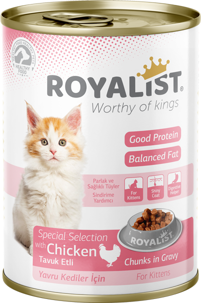 03242 ROYALIST YAVRU KEDİ KONSERVE 400 GR 12 Lİ