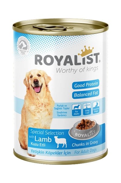03248 ROYALIST KÖPEK KUZULU KONSERVE 400 GR 12 Lİ