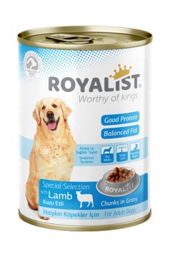 03248 ROYALIST KÖPEK KUZULU KONSERVE 400 GR 12 Lİ