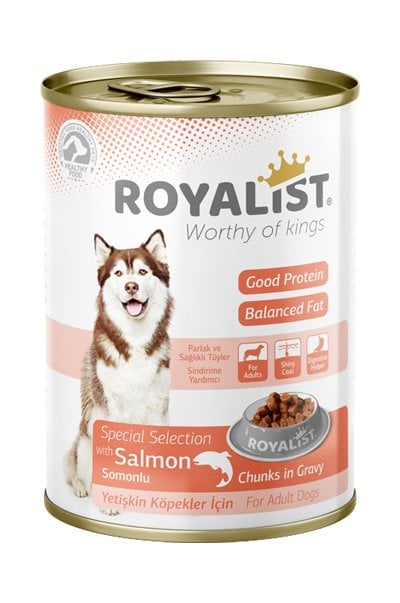 03249 ROYALIST KÖPEK SOMONLU KONSERVE 400 GR 12 Lİ KOLİ