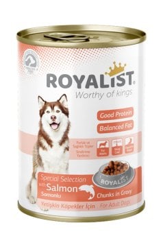 03249 ROYALIST KÖPEK SOMONLU KONSERVE 400 GR 12 Lİ KOLİ
